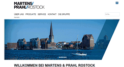 Desktop Screenshot of martens-prahl-rostock.de